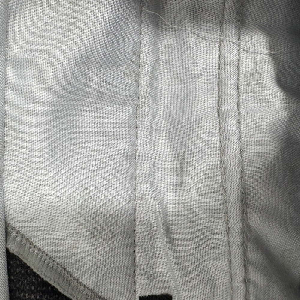 Vintage Cricketeer Mens Charcoal Gray Wool Blend Pleated Dress Pants Trousers - Picture 5 of 5